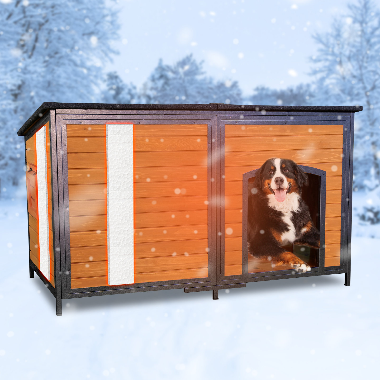 Tucker Murphy Pet™ Insulated Dog House & Reviews | Wayfair